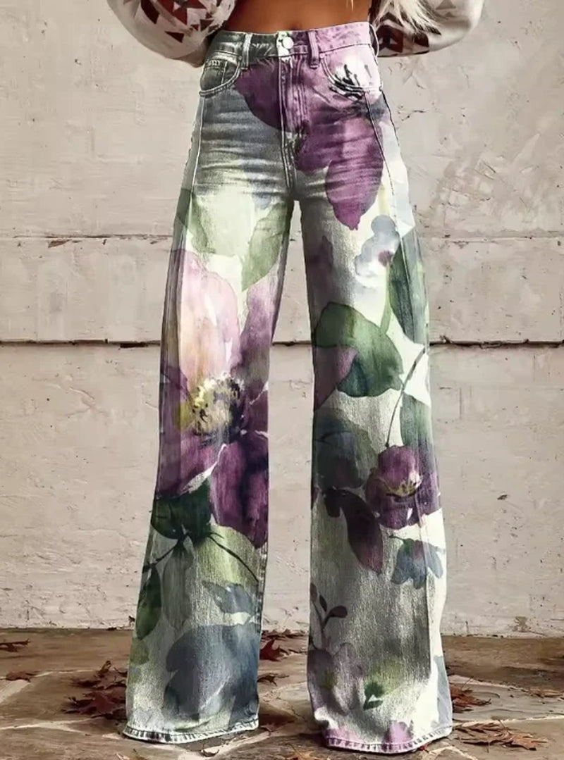 Réka - Boho Retro Chic Nadrág
