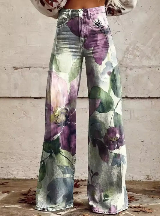 Réka - Boho Retro Chic Nadrág